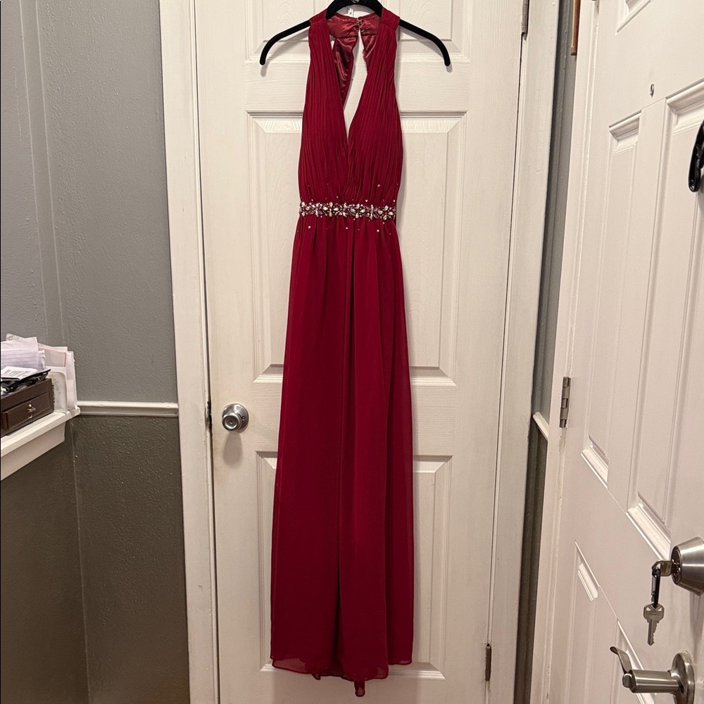 B. Darlin Red Evening Gown